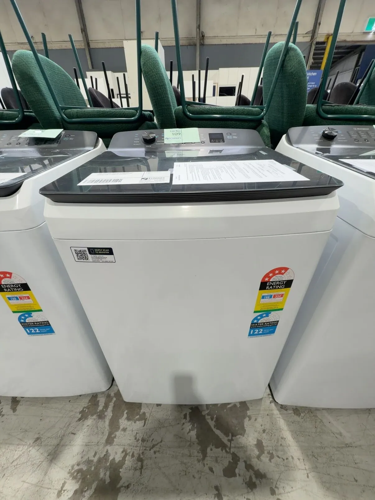WESTINGHOUSE WWT1084C7WA 10KG TOP LOAD WASHING MACHINE, 12 PROGRAMS, 800RPM SPIN, 12 MONTH WARRANTY WESTINGHOUSE WWT1084C7WA 10KG TOP LOAD WASHING MACHINE, 12 PROGRAMS, 800RPM SPIN, 12 MONTH WARRANTY