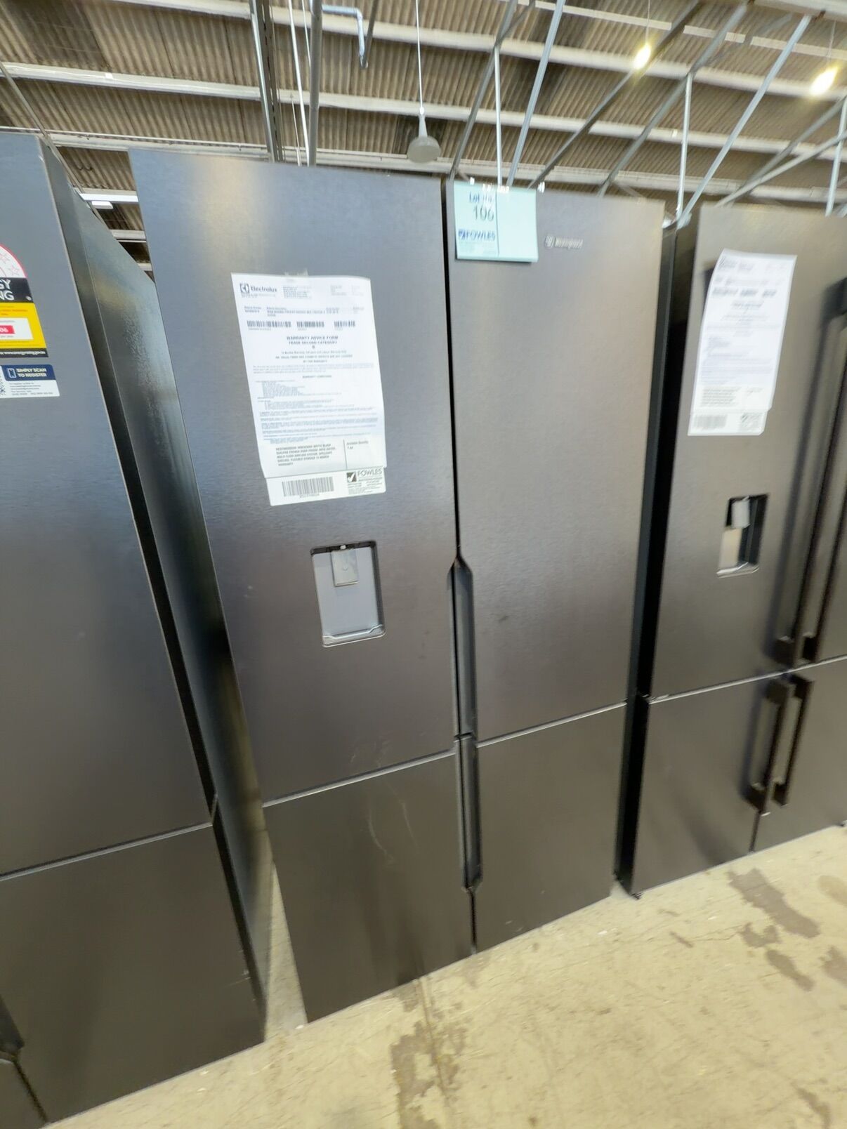 WESTINGHOUSE WQE5650BA MATTE BLACK 564LITRE FRENCH DOOR FRIDGE WITH WATER, MULTI FLOW AIRFLOW SYSTEM, SPILLSAFE SHELVES, FLEXIBLE STORAGE 12 MONTH WARRANTY WESTINGHOUSE WQE5650BA MATTE BLACK 564LITRE FRENCH DOOR FRIDGE WITH WATER, MULTI FLOW AIRFLOW SYSTEM, SPILLSAFE SHELVES, FLEXIBLE STORAGE 12 MONTH WARRANTY