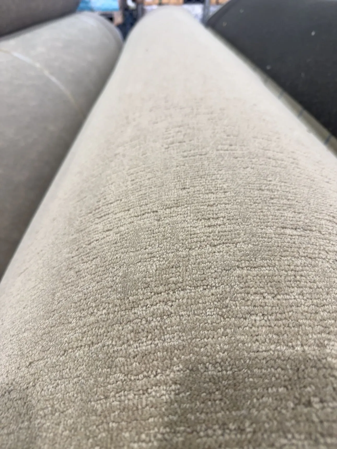 Wool Cut Loop Pile Latte 2nds Wool Cut Loop Pile Latte 2nds