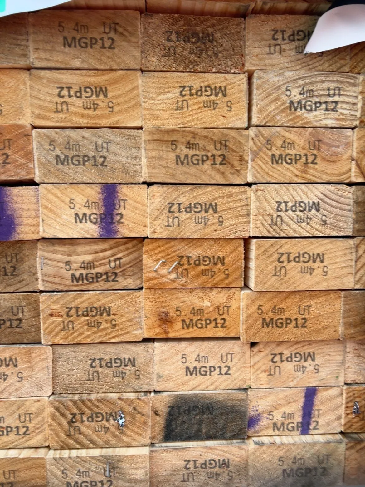 90X45 MGP12 PINE-112/5.4 (THIS PACK IS AGED STOCK AND SOLD AS IS) 90X45 MGP12 PINE-112/5.4 (THIS PACK IS AGED STOCK AND SOLD AS IS)
