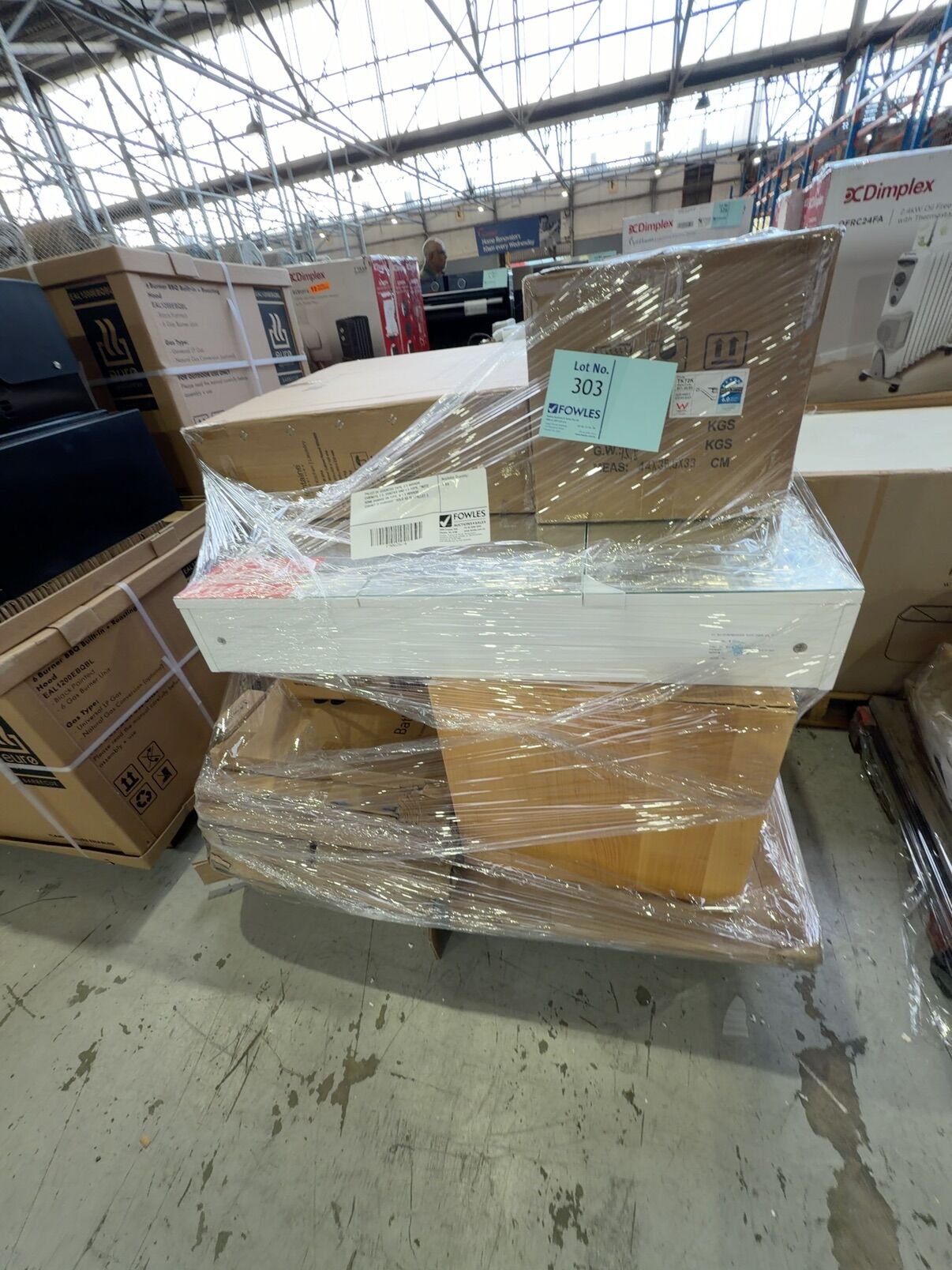 PALLET OF ASSORTED TAPS, 3 X MIRROR CABINETS, 2 X VANITIES AND 4 X TOPS, *NOTE SOME DAMAGE ON TOPS, & 1 X MIRROR CABINET IS DAMAGED**SOLD AS IS #PALLET 3 PALLET OF ASSORTED TAPS, 3 X MIRROR CABINETS, 2 X VANITIES AND 4 X TOPS, *NOTE SOME DAMAGE ON TOPS, & 1 X MIRROR CABINET IS DAMAGED**SOLD AS IS #PALLET 3
