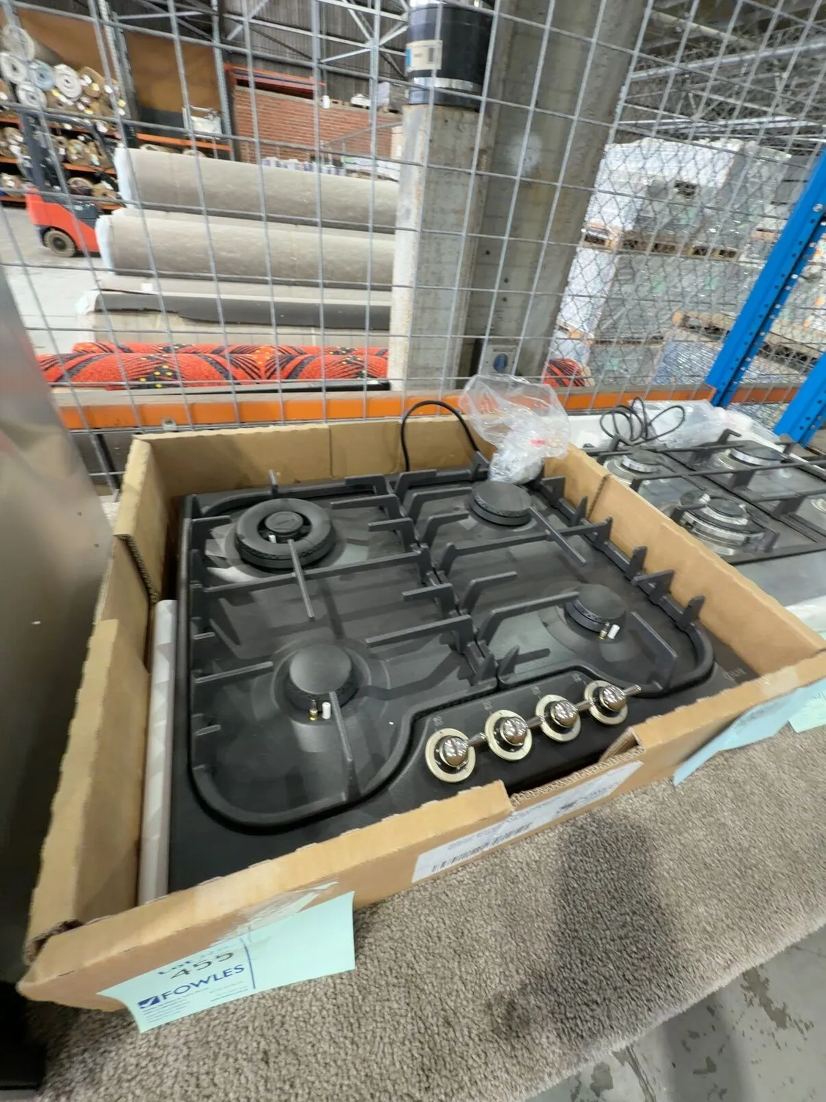 NEW ILVE NOSTALGIE 600MM 4 BURNER GAS COOKTOP, MATT GRAPHITE, HCB60CN/MGC, RRP$1999, 24 MONTH WARRANTY NEW ILVE NOSTALGIE 600MM 4 BURNER GAS COOKTOP, MATT GRAPHITE, HCB60CN/MGC, RRP$1999, 24 MONTH WARRANTY