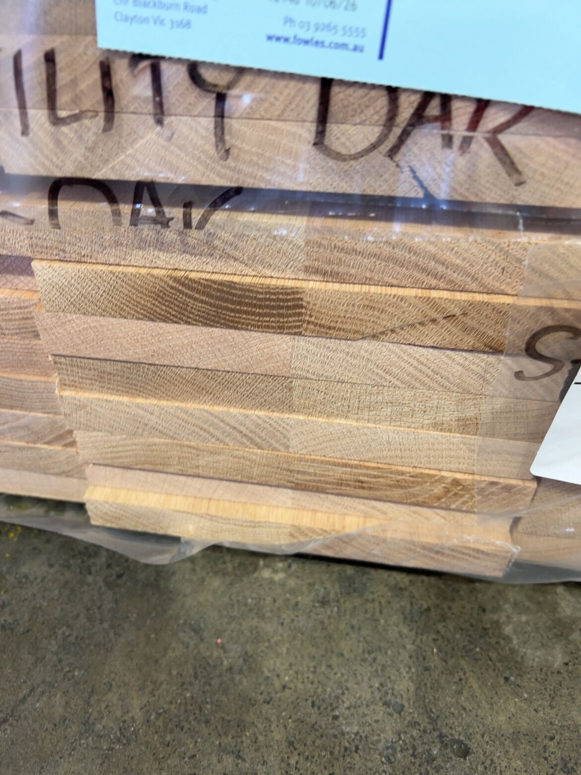 190X19 GLACIAL OAK DAR UTE LAM KD HARDWOOD 190X19 GLACIAL OAK DAR UTE LAM KD HARDWOOD