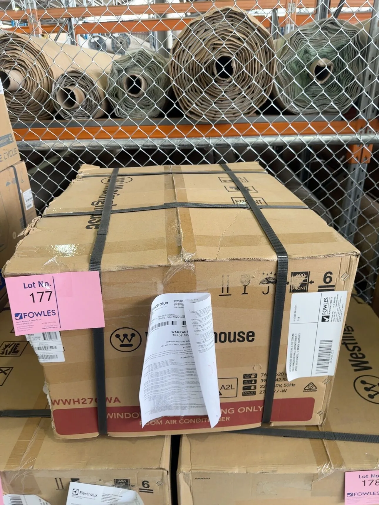 WESTINGHOUSE WWH27CWA 2.7KW COOLING ONLY WINDOW OR WALL AIRCONDITIONER, 3 SPEED WITH REMOTE, 12 MONTH WARRANTY WESTINGHOUSE WWH27CWA 2.7KW COOLING ONLY WINDOW OR WALL AIRCONDITIONER, 3 SPEED WITH REMOTE, 12 MONTH WARRANTY