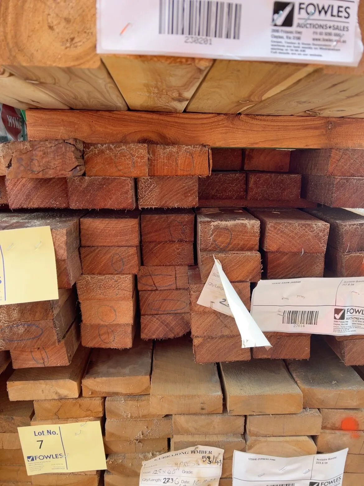 100X50 SAWN JARRAH 100X50 SAWN JARRAH