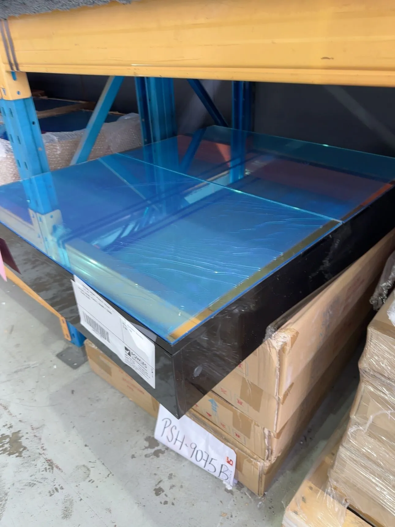 SHAVING CABINET PSH9075, 900MM X 750MM - BLACK GLOSS SHAVING CABINET PSH9075, 900MM X 750MM - BLACK GLOSS