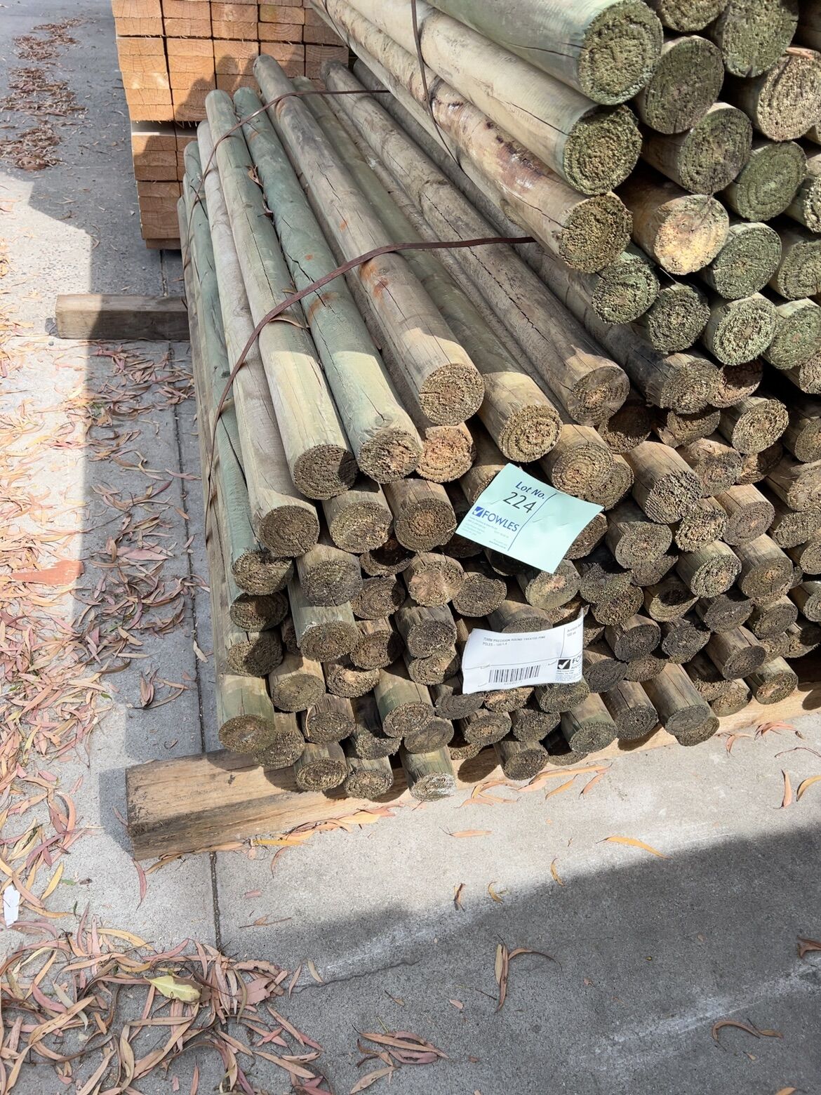 75MM PRECISION ROUND TREATED PINE POLES-100/1.8 75MM PRECISION ROUND TREATED PINE POLES-100/1.8