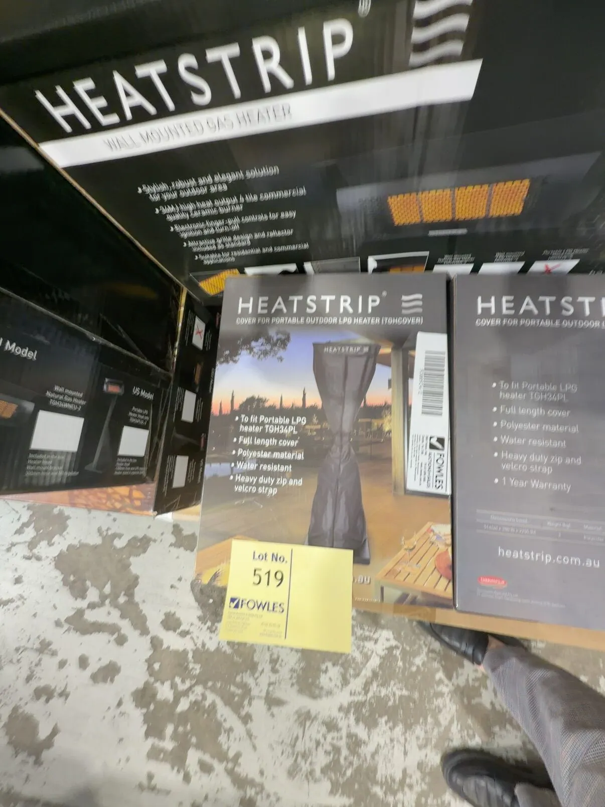 NEW HEATSTRIP GAS HEATER COVER, TGHCOVER NEW HEATSTRIP GAS HEATER COVER, TGHCOVER