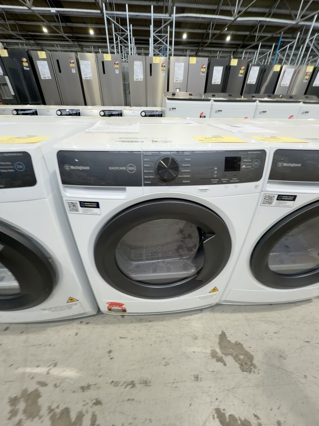 WESTINGHOUSE WDH804N7WA 8KG EASYCARE 500 HEAT PUMP DRYER, SENSOR DRYING TECHNOLOGY, AUTO COOL DOWN FEATURE MINIMISES WRINKLES, 12 PROGRAMS, 7 STAR ENERGY RATING, 12 MONTH WARRANTY WESTINGHOUSE WDH804N7WA 8KG EASYCARE 500 HEAT PUMP DRYER, SENSOR DRYING TECHNOLOGY, AUTO COOL DOWN FEATURE MINIMISES WRINKLES, 12 PROGRAMS, 7 STAR ENERGY RATING, 12 MONTH WARRANTY