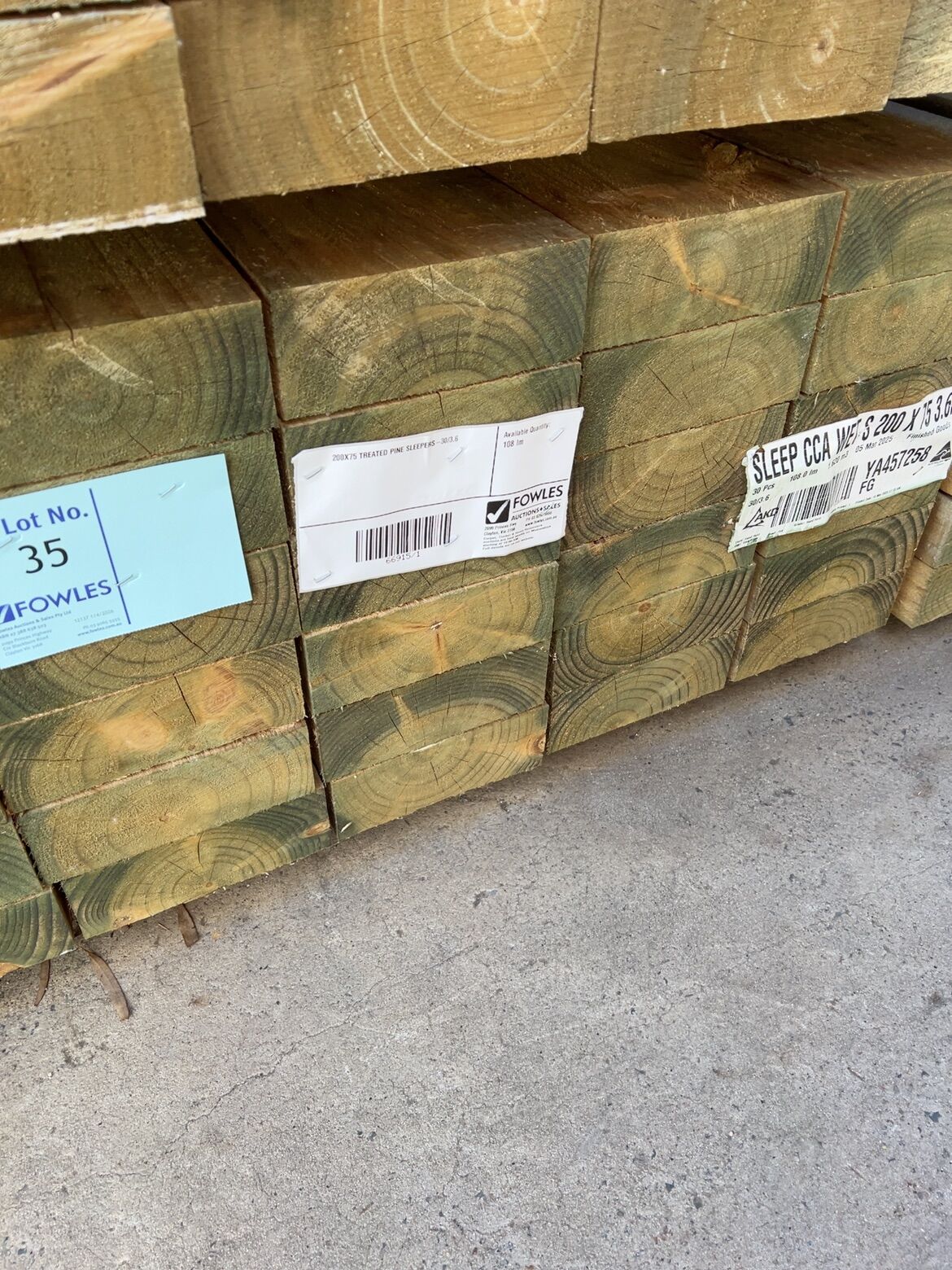 200X75 TREATED PINE SLEEPERS-30/3.6 200X75 TREATED PINE SLEEPERS-30/3.6