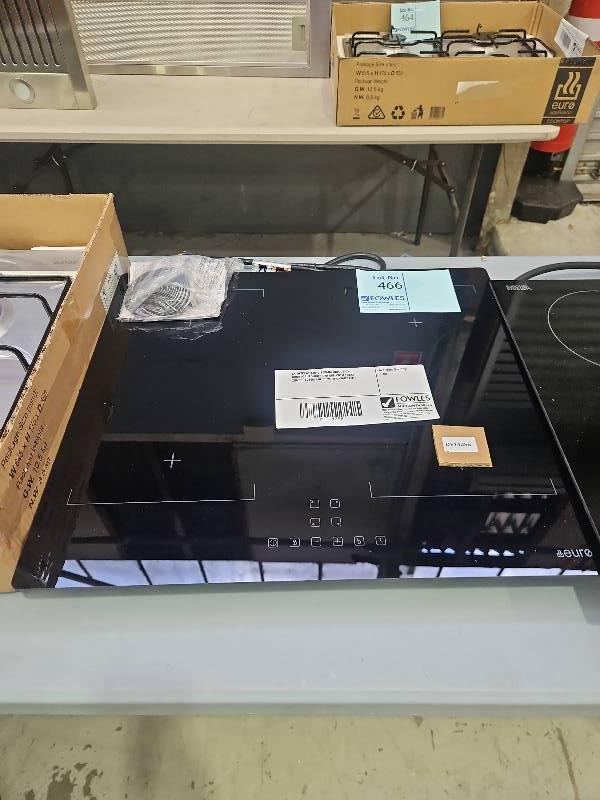 EX DISPLAY EURO 600MM INDUCTION COOKTOP, TOUCH CONTROL WITH FLEXI ZONES, ECT600AIN, 3 MONTH WARRANTY EX DISPLAY EURO 600MM INDUCTION COOKTOP, TOUCH CONTROL WITH FLEXI ZONES, ECT600AIN, 3 MONTH WARRANTY