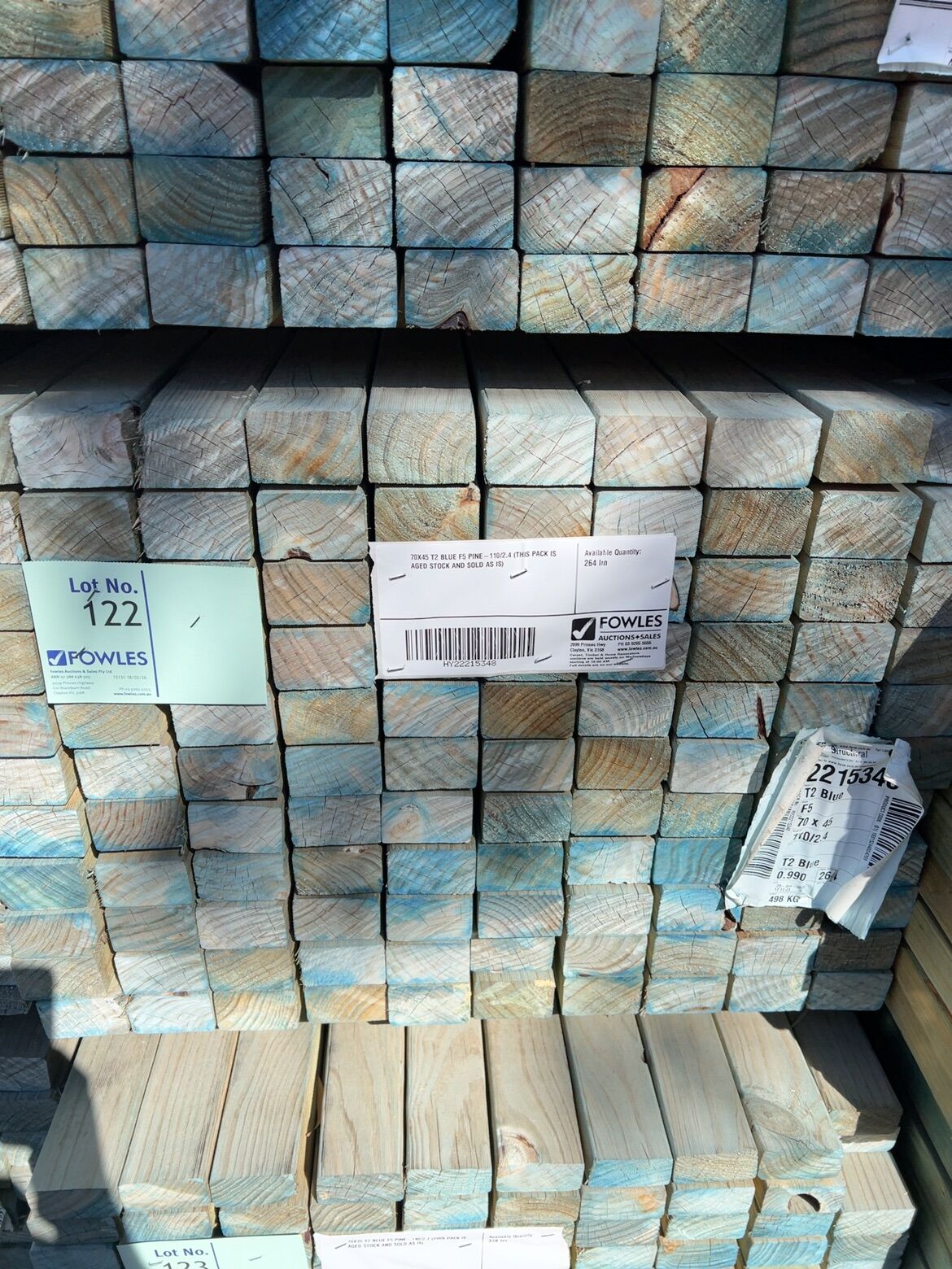 70X45 T2 BLUE F5 PINE-110/2.4 (THIS PACK IS AGED STOCK AND SOLD AS IS) 70X45 T2 BLUE F5 PINE-110/2.4 (THIS PACK IS AGED STOCK AND SOLD AS IS)