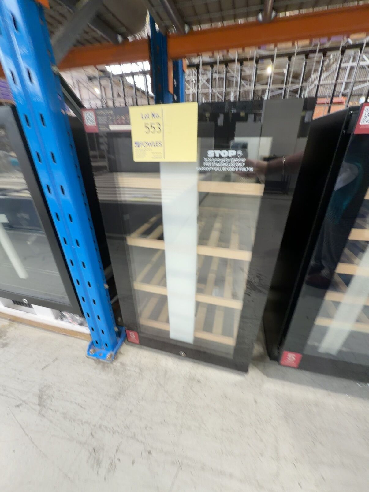 VINTEC VWS830FCB-X WINE CABINET 35 BOTTLE SINGLE ZONE, UV RESISTANT GLASS, ADJUSTABLE SHELVES, TOUCH CONTROL, REVERSIBLE DOOR 12 MONTH WARRANTY VINTEC VWS830FCB-X WINE CABINET 35 BOTTLE SINGLE ZONE, UV RESISTANT GLASS, ADJUSTABLE SHELVES, TOUCH CONTROL, REVERSIBLE DOOR 12 MONTH WARRANTY