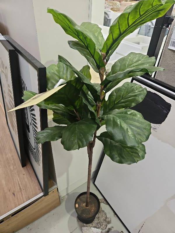 EX DISPLAY HOME STAGING FURNITURE - FAUX PLANT, SOLD AS IS EX DISPLAY HOME STAGING FURNITURE - FAUX PLANT, SOLD AS IS