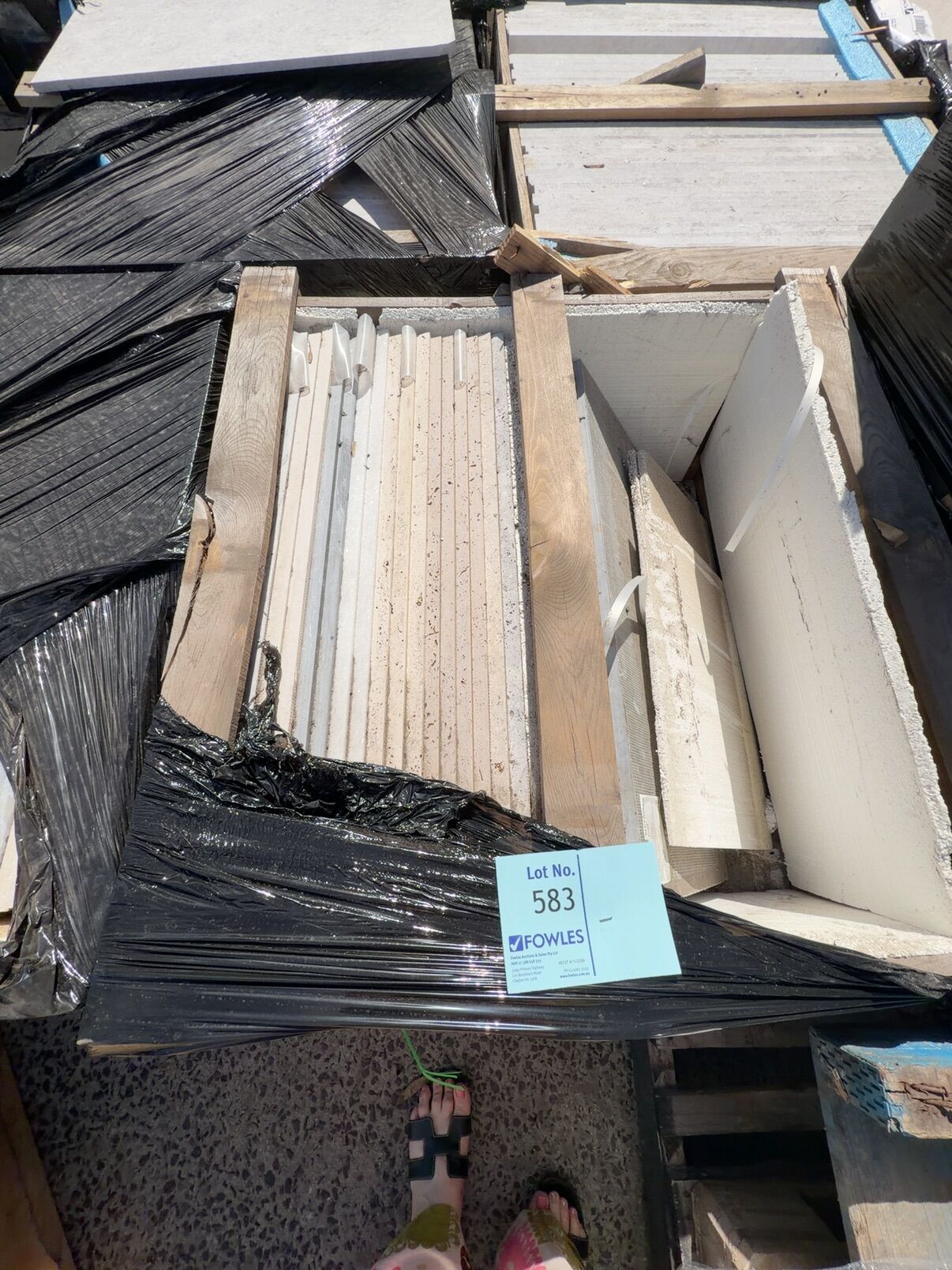 PALLET OF MIXED PAVER SAMPLE #1 PALLET OF MIXED PAVER SAMPLE #1