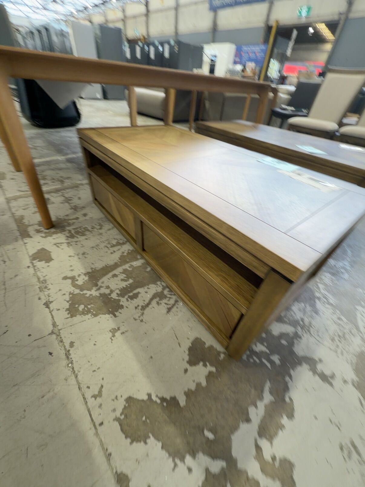 NEW FLINDERS MESSMATE TIMBER COFFEE TABLE, SMOKE STAIN NEW FLINDERS MESSMATE TIMBER COFFEE TABLE, SMOKE STAIN