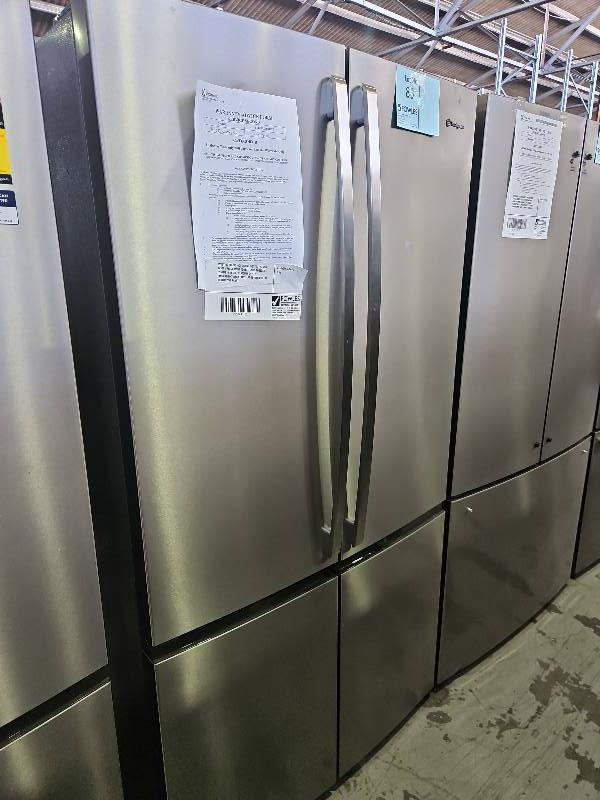 WESTINGHOUSE WQE6000SB S/STEEL FRENCH DOOR FRIDGE WITH DOUBLE DOOR FREEZER, 896MM WIDE TO FIT 900MM CAVITY, FINGERPRINT RESISTANT, LARGE INTERIOR, 12 MONTH WARRANTY WESTINGHOUSE WQE6000SB S/STEEL FRENCH DOOR FRIDGE WITH DOUBLE DOOR FREEZER, 896MM WIDE TO FIT 900MM CAVITY, FINGERPRINT RESISTANT, LARGE INTERIOR, 12 MONTH WARRANTY