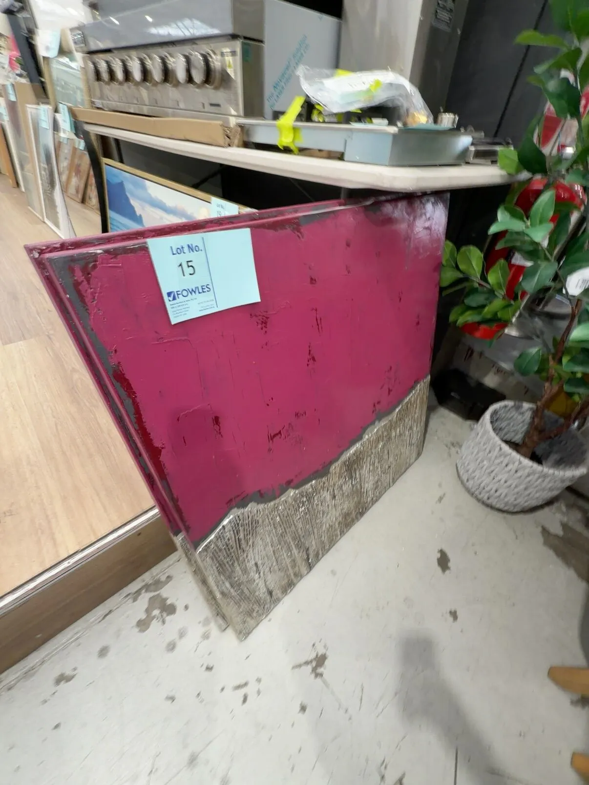 EX STAGING - ARTWORK, SOLD AS IS EX STAGING - ARTWORK, SOLD AS IS