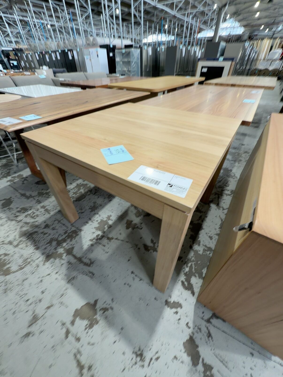 EX DISPLAY ELWOOD 1000MM SQUARE MESSMATE DINING TABLE, SOLD AS IS EX DISPLAY ELWOOD 1000MM SQUARE MESSMATE DINING TABLE, SOLD AS IS