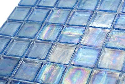 Iridescent Glass Tiles