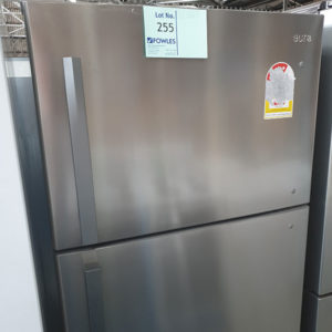 EURO 535 LITRE S/STEEL MODEL EF535SX BEST IN CLASS ENERGY 4 STAR RATING, FROST FREE, GLASS SHELVES, TOP MOUNT FREEZER WITH 12 MONTH WARRANTY