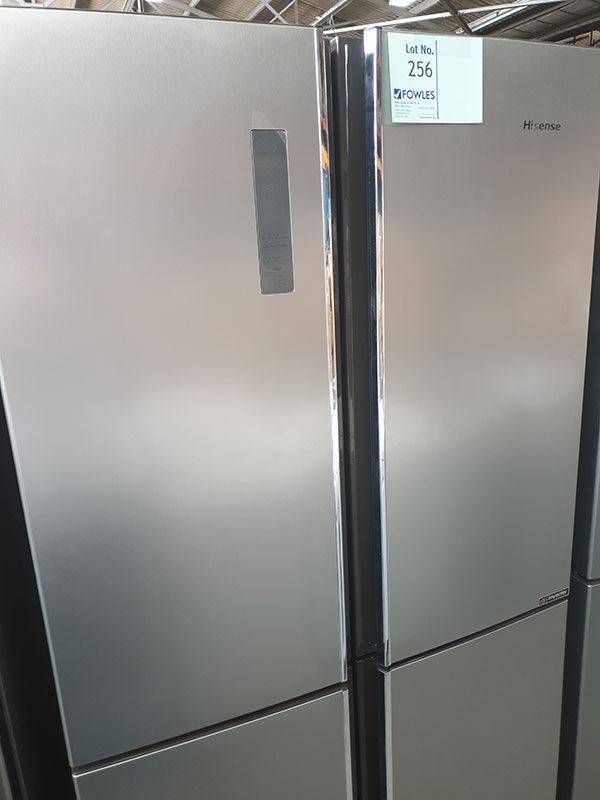 HISENSE 695 LITRE FRENCH DOOR FRIDGE, MODEL HR6CDFF695S, S/STEEL WITH TRIPLE ZONE COOLING, 6 DRAWER FREEZER, MULTI FUNCTION TOUCH CONTROL PANEL, SUPER COOL FUNCTION SKU 360012020 WITH 12 MONTH LIMITED WARRANTY WITHIN 40KLMS OF MELB CBD