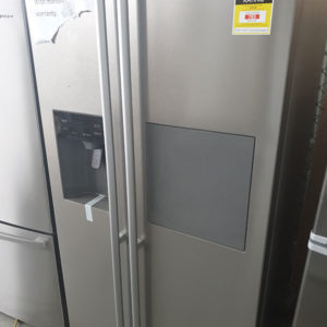 EURO ESBS567MSX S/STEEL 567 LITRE SIDE BY SIDE FRIDGE WITH ICE & WATER, MINI BAR DOOR, LED DIGITAL DISPLAY, MULTI FLOW COOLING TECHNOLOGY, SUPER COOLING SUPER FREEZING FUNCTIONS, VACATION MODE CHILD LOCK, WITH 12 MONTH WARRANTY