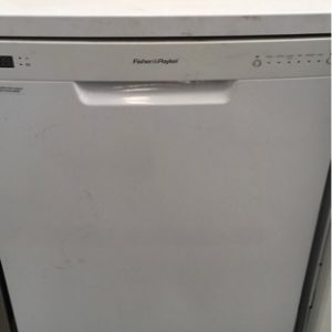 FISHER & PAYKEL WHITE DISHWASHER DW60CEW1 WITH 12 MONTH LIMITED WARANTY - WITHIN 40KLS OF MELB CBD