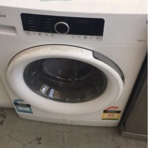 WHIRLPOOL 7.5KG FRONT LOAD WASHING MACHINE FSCR80410 WITH 12 MONTH LIMITED WARRANTY - WITHIN 40KLMS OF MELB CBD SKU 390011026