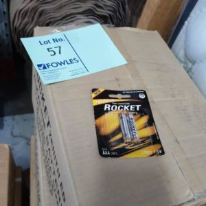BOX OF BATTERY SIZE AAA