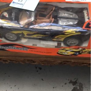 REMOTE CONTROL RAGING SHARK CAR SOLD AS IS