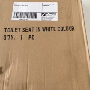 TOILET SEAT MDF WHITE