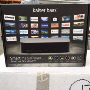 RETAIL RETURNS - KAISER BAAS MEDIA PLAYER SOLD AS IS NO WARRANTY
