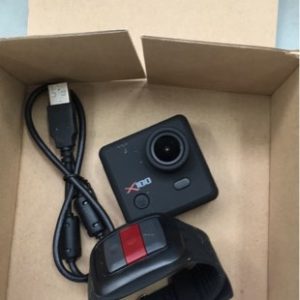 RETAIL RETURN - X100 KAISER BAAS ACTION CAMERA SOLD AS IS NO WARRANTY