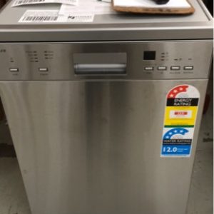 NEW EURO DISHWASHER EDS14PXS 600MM S/STEEL 14 PLACE SETTINGS WITH 7 WASH PROGRAMS EXTRA DRY FUNCTION HEIGHT ADJUSTABLE BASKET 3.5 STAR ENERGY WITH 4.5 STAR WELS WATER RATING BRAND NEW WITH 2 YEAR WARRANTY