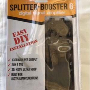 CREST CODA8216 SPLITTER BOOSTER DIGITAL SIGNAL AMPLIFIER - UP TP 6 TV'S
