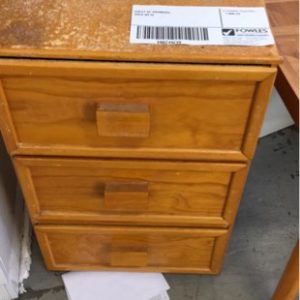 CHEST OF DRAWERS SOLD AS IS
