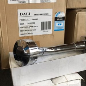 DALI SHOWERHEAD WITH RESTRICTOR ALL CHROME 0152CCR9