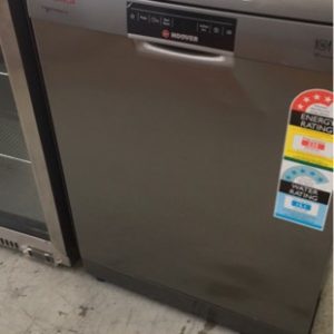 HOOVER S/STEEL DISHWASHER DYM862X 16 PLACE SETTINGS S/N 370010824 WITH 12 MONTH LIMITED WARRANTY - WITHIN 40KLM RADIUS OF MELBOURNE
