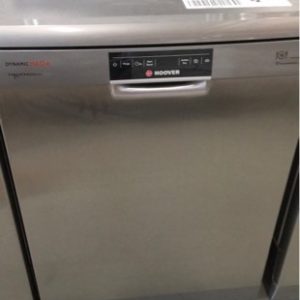 HOOVER S/STEEL DISHWASHER DYM862X 16 PLACE SETTINGS S/N 390011371 WITH 12 MONTH LIMITED WARRANTY - WITHIN 40KLM RADIUS OF MELBOURNE
