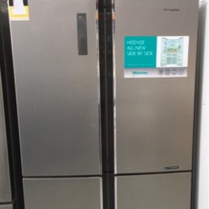HISENSE 695 LITRE FRENCH DOOR FRIDGE MODEL HR6CDFF695S S/STEEL WITH TRIPLE ZONE COOLING 6 DRAWER FREEZER MULTI FUNCTION TOUCH CONTROL PANEL SUPER COOL FUNCTION SKU 360011661 WITH 12 MONTH LIMITED WARRANTY WITHIN 40KLMS OF MELB CBD