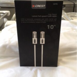 CREST FULL SPECIFICATION CAT6 CABLE 10M - CRITCAT610