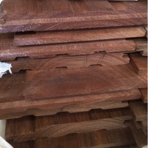 125X19 SPOTTED GUM FEATURE GRADE SHIPLAP CLADDING-(PACK CONSISTS OF RANDOM SHORT LENGTHS)