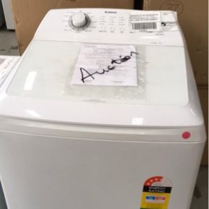 SIMPSON 9KG TOP LOAD WASHING MACHINE SWT9043 AUTO WATER LEVEL SENSING WITH INVERTER MOTOR SOFT CLOSING LID S/N C 71250432 WITH 6 MONTH WARRANTY