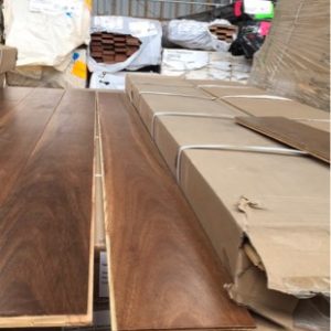 2130X127X12MM SPOTTED GUM PREFINISHED ENGINEERED FLOORING- (18 BOXES X 2.789 M2)