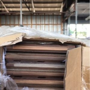 130X14 SPOTTED GUM STANDARD GRADE OVERLAY FLOORING- -(77 BOXES X 1.404 M2)