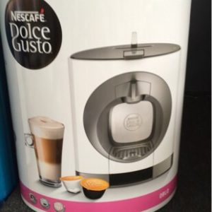 NEW BREVILLE NESCAFE DOLCE GUSTO OBLO CAPSULE COFFEE MACHINE WHITE