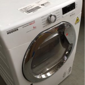 HOOVER CONDENSER DRYER 7KG MODEL DNCD8518X WITH 12 MONTH LIMITED WARRANTY - WITHIN 40KLM OF MELB CBD SKU 360013301