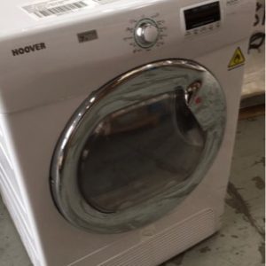 HOOVER CONDENSER DRYER 8KG MODEL DYC9713AX WITH 12 MONTH LIMITED WARRANTY - WITHIN 40KLM OF MELB CBD SKU360012983