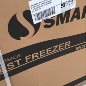 NEW SMART 200 LITRE CHEST FREEZER SFZC210 WITH 12 MONTH LIMITED WARRANTY - WITHIN 40KLMS OF MELB CBD SKU 320021138